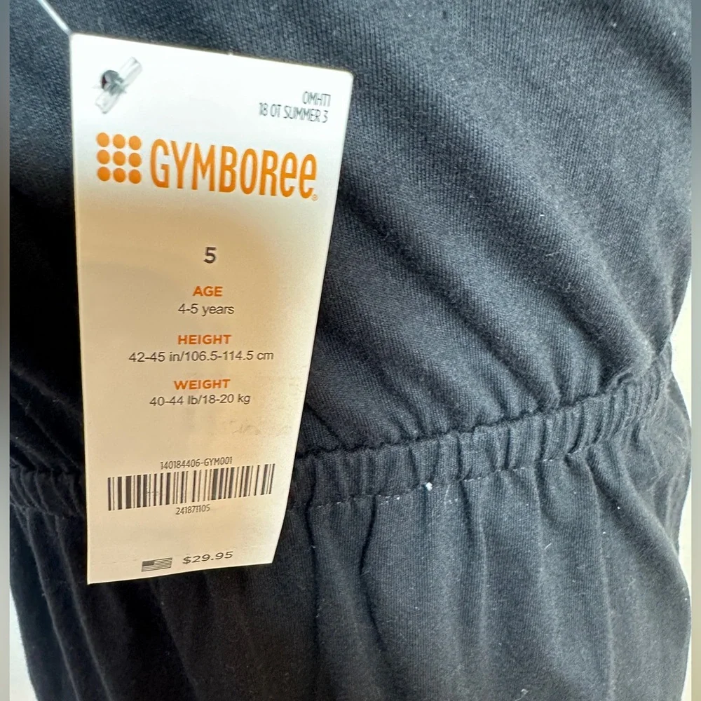 Gymboree nwt black